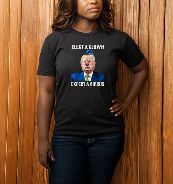 Impeach Anti-Trump Elect A Clown Expect A Circus Fun T-Shirt