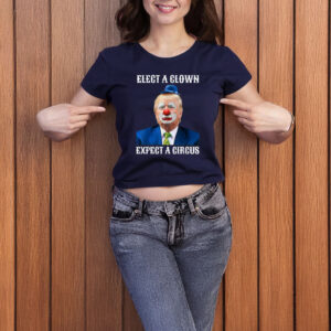 Impeach Anti-Trump Elect A Clown Expect A Circus Fun T-Shirt