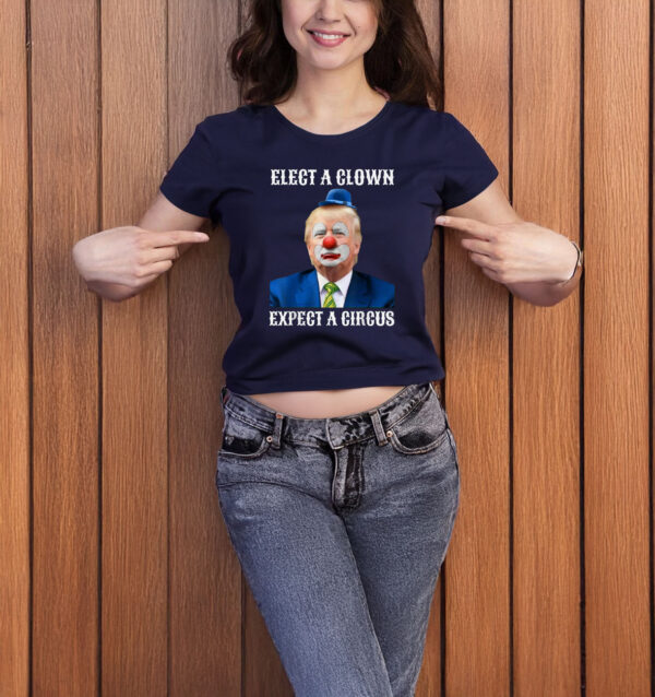 Impeach Anti-Trump Elect A Clown Expect A Circus Fun T-Shirt