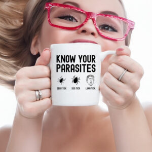 Know Your Parasites Anti Trump Funny Mug
