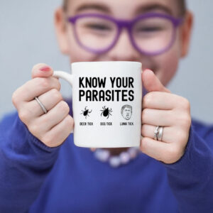 Know Your Parasites Anti Trump Funny Mug