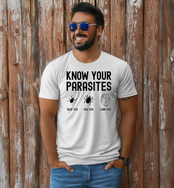 Know Your Parasites Anti Trump Funny T-Shirt