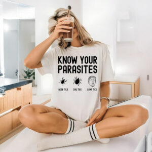 Know Your Parasites Anti Trump Funny T-Shirt