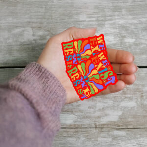 LGBT Flag Pride ,We Exist We Resist Sticker ,Car Magnet