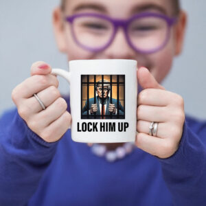 Lock him up - anti Trump Mug