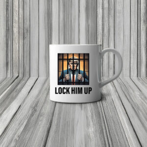 Lock him up - anti Trump Mug