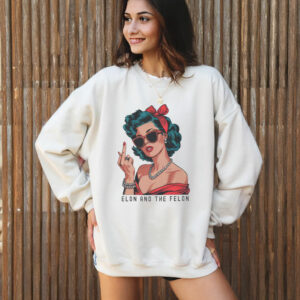 Offcial Anti Trump Elon And The Felon T-Shirt