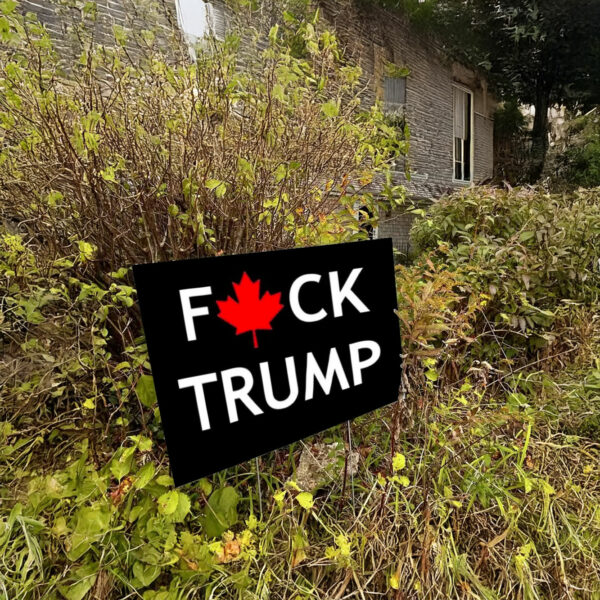 Offcial Fuck Trump Yard Sign