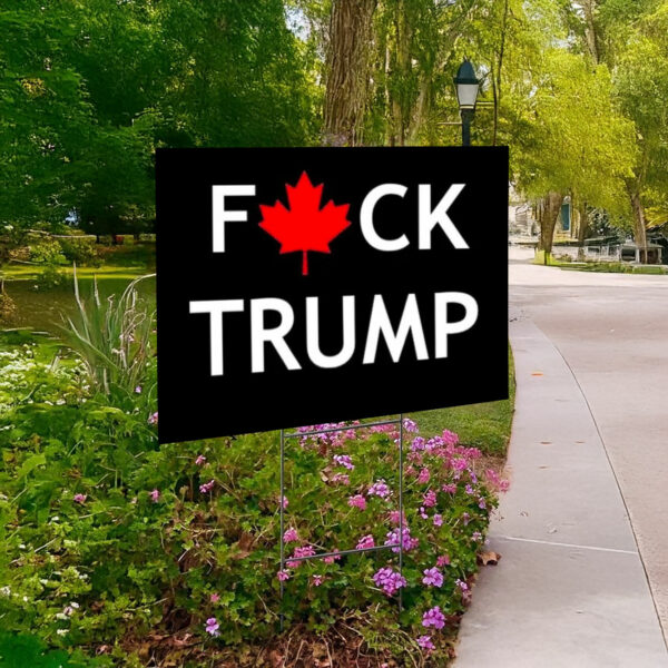 Offcial Fuck Trump Yard Sign