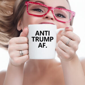 Official Victoria Canal Wearing Anti Trump Mug
