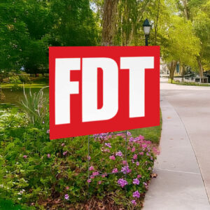 Protest for Political Statements, Anti Trump, Not My President Yard Sign