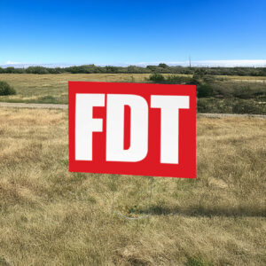 Protest for Political Statements, Anti Trump, Not My President Yard Sign