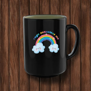 Rage Consumes Me Female Rage Feminist Mug, Anti Trump