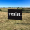 Resist Anti Trump Yard Sign