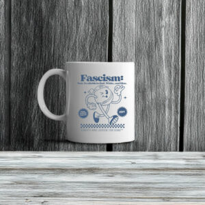 Retro Funny Anti Trump Anti Fascism Mug