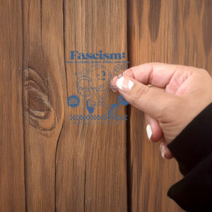 Retro Funny Anti Trump Anti Fascism Sticker ,Car Magnet