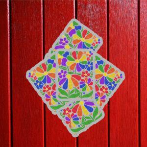 Subtle Anti Trump, Fuck Trump LGBTQ Sticker Car Magnet