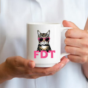 Subtle Cat Anti-Trump Mug