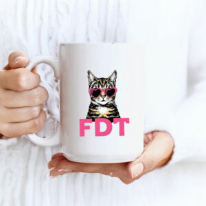 Subtle Cat Anti-Trump Mug