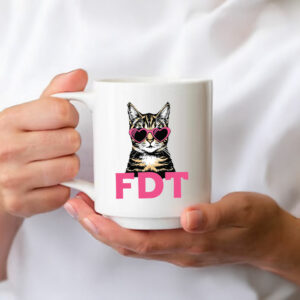 Subtle Cat Anti-Trump Mug