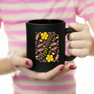 Subtle FDT Floral Design Mug