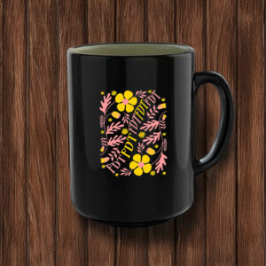 Subtle FDT Floral Design Mug