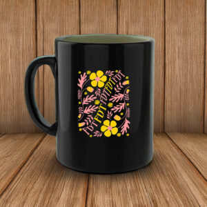 Subtle FDT Floral Design Mug