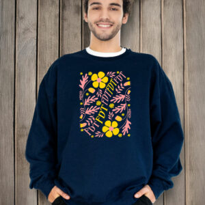 Subtle FDT Floral Design T-Shirt