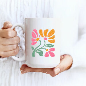 Subtle FDT Flower Mug Not My President