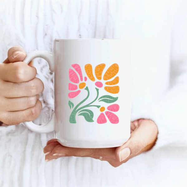 Subtle FDT Flower Mug Not My President