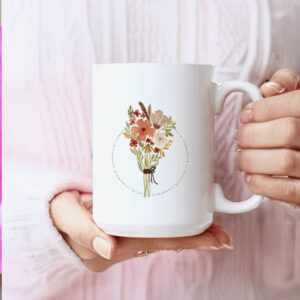 Subtle Fuck Trump Flower Bouquet, Anti Trump Flower Mug