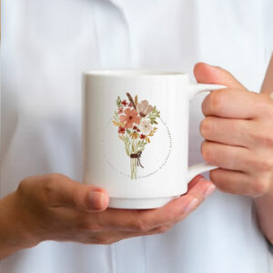 Subtle Fuck Trump Flower Bouquet, Anti Trump Flower Mug