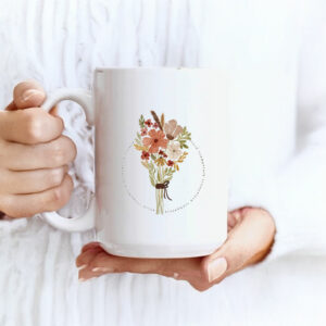 Subtle Fuck Trump Flower Bouquet, Anti Trump Flower Mug