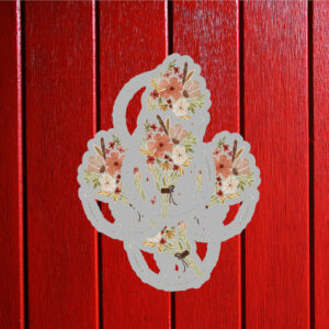 Subtle Fuck Trump Flower Bouquet, Anti Trump Flower Sticker