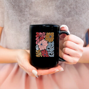 Subtle Fuck Trump Flower Mugs