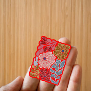 Subtle Fuck Trump Flower Sticker ,Car Magnets