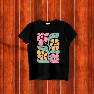 Subtle Fuck Trump Flower T-Shirt