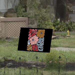 Subtle Fuck Trump Flower Yard Signs