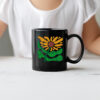 Subtle Fuck Trump, Fuck Vance, Fuck Musk And All Who Voted Red Sunflower Mug