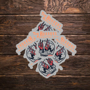 The Horrors Persist But So Do I ,Anti Trump Trump Sticker ,Car Magnet