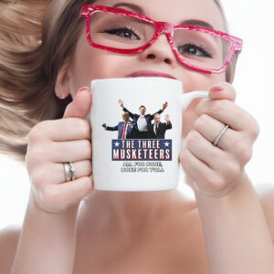 The Three Musketeers Mug, All For None, None For Y’all, Anti Trump