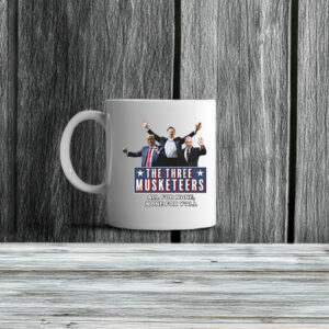 The Three Musketeers Mug, All For None, None For Y’all, Anti Trump