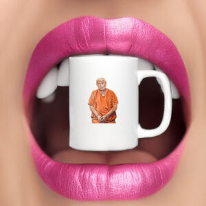 Trump In Prison Funny Anti Trump Trump Design Mug
