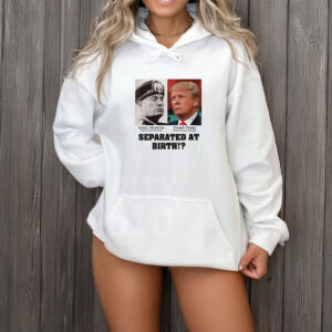 Trump Mussolini - Separated At Birth Anti Trump Essential T-Shirt