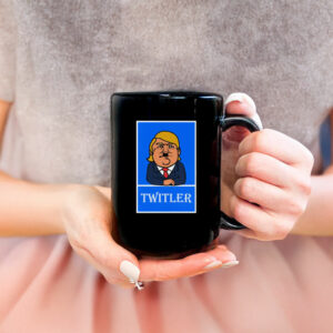 Twitler Anti Trump on Mineral Wash Mug
