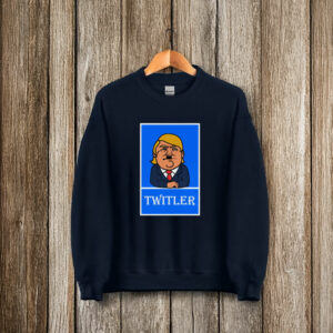 Twitler Anti Trump on Mineral Wash T-Shirt