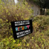 When Injustice Becomes Law Resist Resistance Becomes Duty Yard Sign Anti Trump
