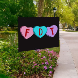 subtle anti trump valentine day fdt antimaga yard sign