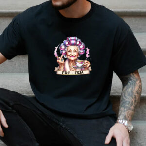 Anti-Trump - Anti-MAGA Liberal Graphic FDT FEM T-Shirt