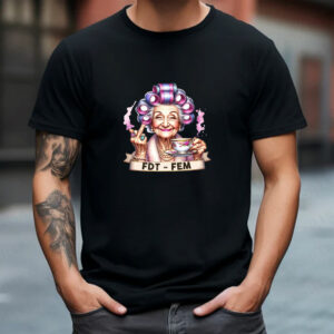 Anti-Trump - Anti-MAGA Liberal Graphic FDT FEM T-Shirt